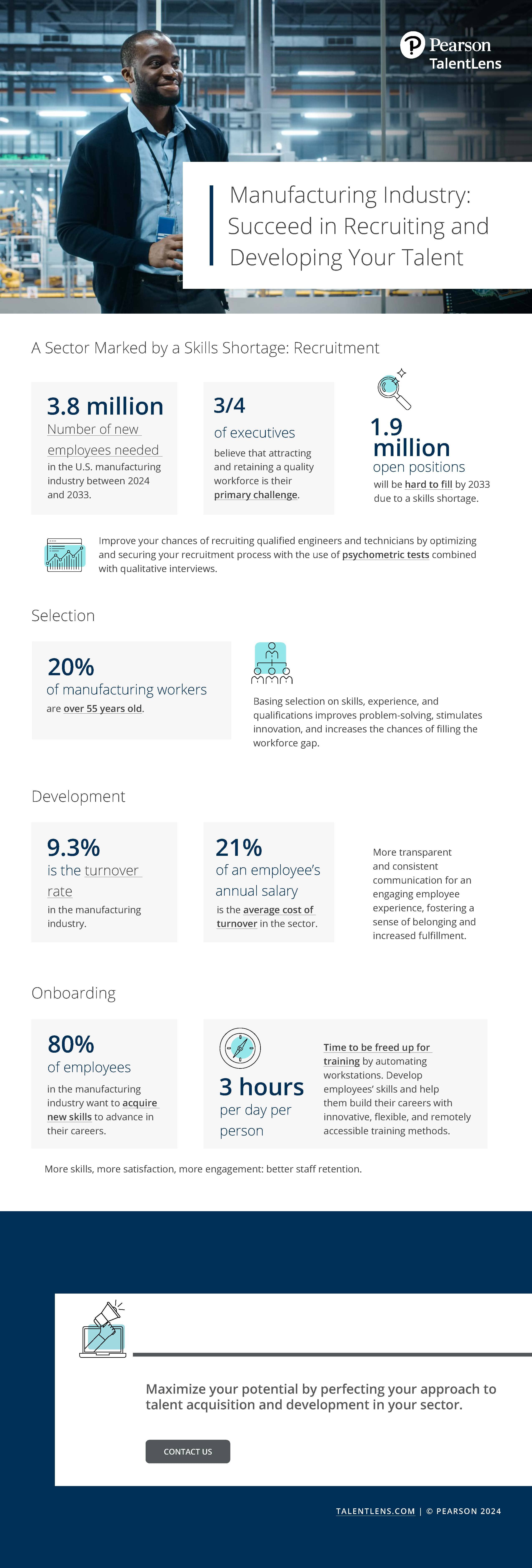 Manufacturing Industry: Succeed in Recruiting and Developing Your Talent